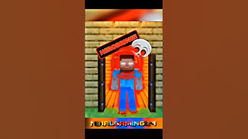 Minecraft Herobrine became angry...