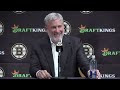 Bruins Management Holds Start-of-Season Press Conference