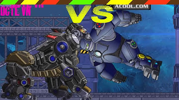 Lắp ráp robot Khủng long chiến đấu - Robot Max Hero VS Robot Kinh Kong