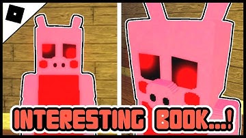 How to get the “INTERESTING BOOK...” BADGE + DIZZY PIGGY MORPH in PIGGY RP: [W.I.P] || ROBLOX