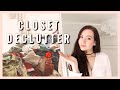 HUGE CLOSET DECLUTTER + ORGANIZATION 👗👖 TRYING ON ALL OF MY CLOTHES ❤️ THE HEALING JOURNEY