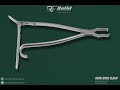 Orthopedics Bone Holding Clamp Forceps