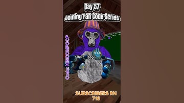 Day 57: Joining My fan Code Every day Until 1K Subscribers #animalcompany #gorillatag #vr #capcut