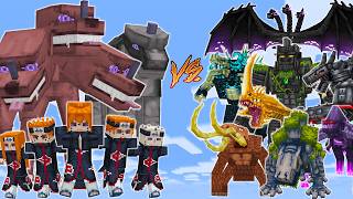 [NARUTO MOVIE] THE SIX PATHS OF PAIN AGAINST KAIJU CRAFT MONSTERS screenshot 1