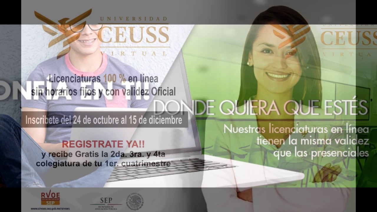 UNIVERSIDAD CEUSS ¡ALCANZA EL RETO! - YouTube