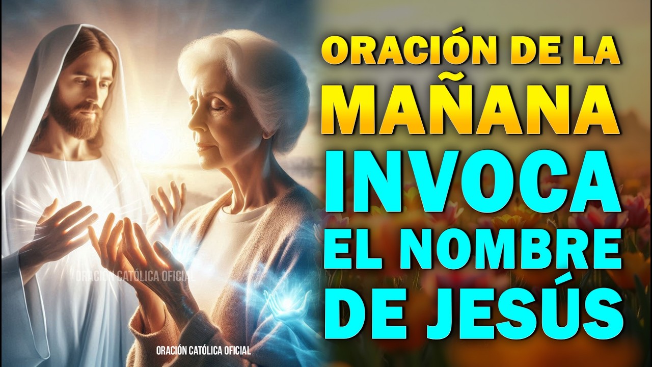 Invoca el Nombre de Jesús Esta Mañana | Mira a Dios Obrar en Tu Vida Hoy | Oración de la Mañana