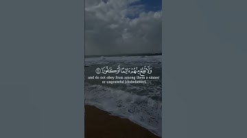 تلاوة هادئة تريح الأعصاب 😴🎧 القارئ: اسلام صبحى سورة: الأنسان 💙❤