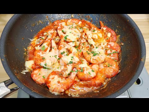 CHEESY BUTTERED SHRIMP RECIPE