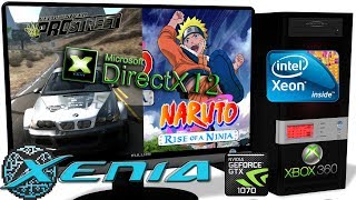 XENIA-DX12 1.03-ML [Xbox 360] - Naruto: RoaN, NFS ProStreet, FaceBreaker [Comparison] DirectX12 #1