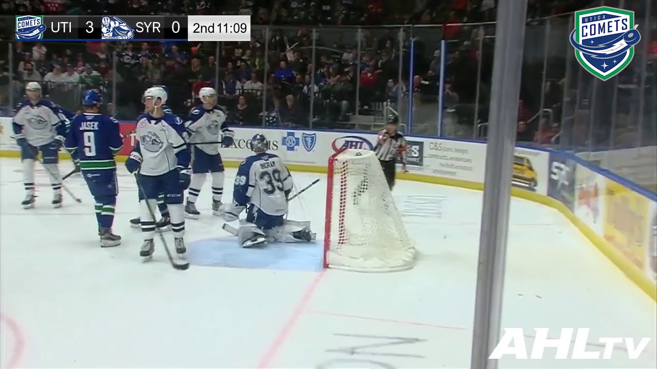 Darren Archibald sets record for career goals for a Utica Comet