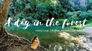 A day in the life || Camping in the Sunshine Coast hinterland with my love 💕