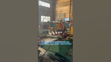 Continuous Spiral Flight Cold Rolling Mill Line, Helicoid Blade Making Machine