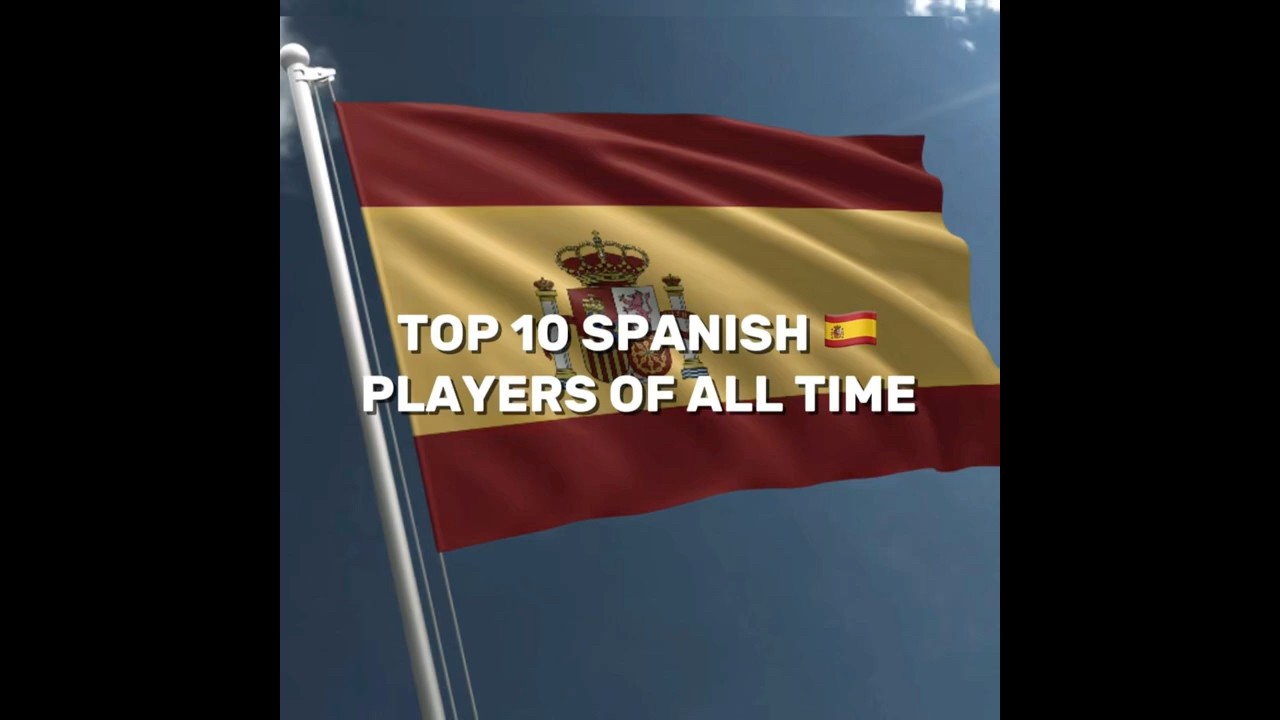 Top 10 Spanish Players of All Time 🇪🇸 #football #worldcup #shorts 