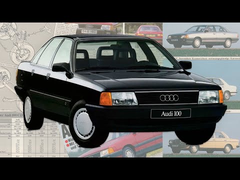 AUDI 100 C3 • ПРОТИВ воздуха и КОНКУРЕНТОВ • история немецкого автомобиля 1980-х