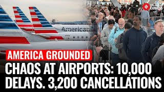 US Flight Chaos Deepens: 10,000 Delays, 3,200 Cancellations Amid Shutdown Crisis