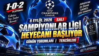 ŞAMPİYONLAR LİGİ HEYECANI BAŞLIYOR! | iddaa tahminleri | S.Lisbon-Galatasaray & Fenerbahçe-Roma