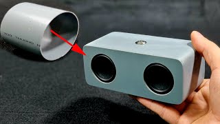 Chế Loa Bluetooth Mini Với Ống Nhựa PVC - How to make Bluetooth Speaker Using PVC Pipe