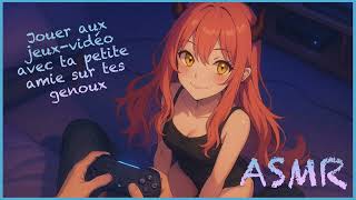 [ASMR RP FR] You're playing video games with your girlfriend on your lap screenshot 3
