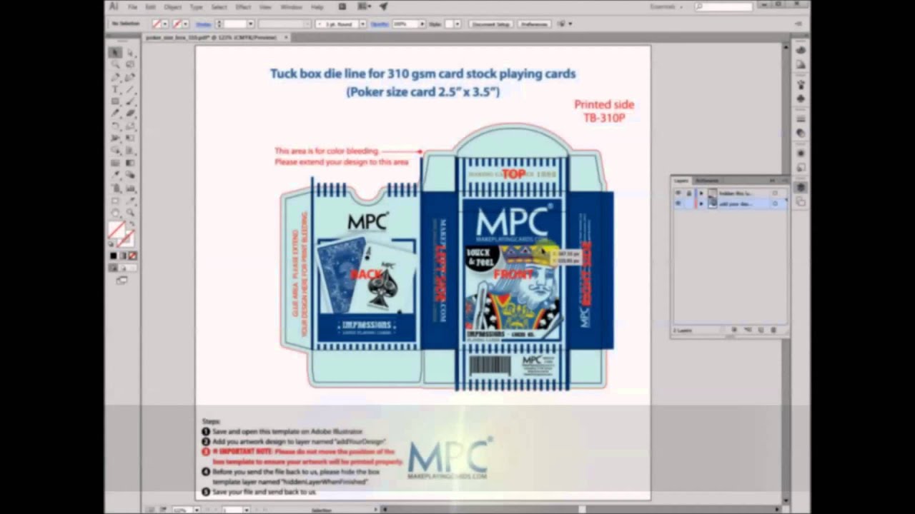 Tuck Box Embossing File Preparation Tutorial