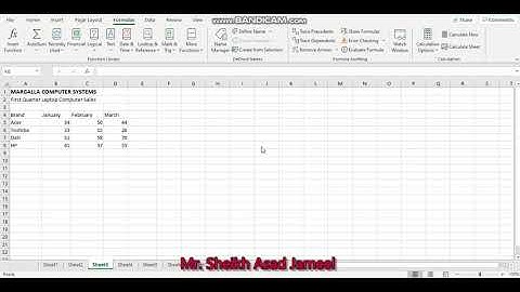 Working with Formulas || Automatically Recalculates || Spreadsheet || Chapter 3 || Office Automation