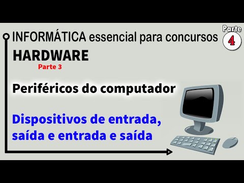 Hardware parte 3 periféricos do computador Informática Parte 4