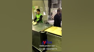 automatic metal junction box production line#modularbox #production