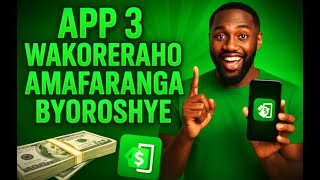 App 3 Wakoreraho amafaranga ukoresheje Telephone yawe ukabikuza kuri MoMo (Mobile Money) screenshot 4