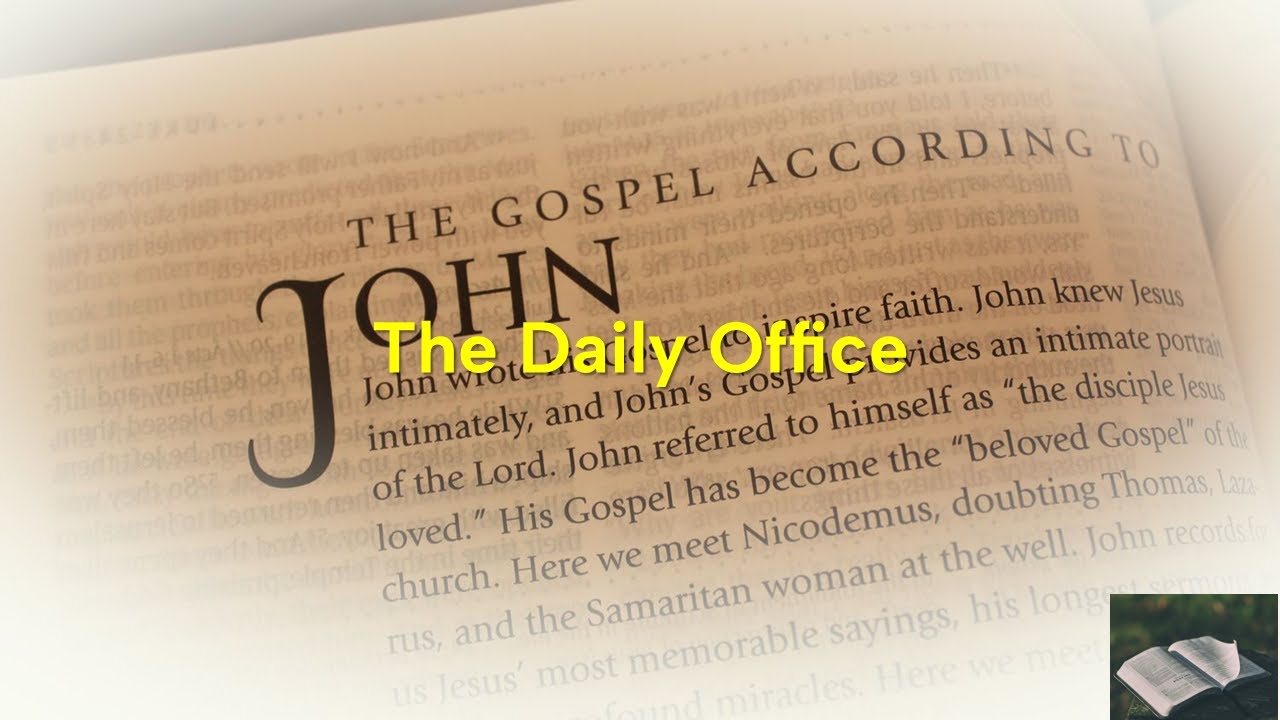 The Daily Office - Friday, January 23, 2026