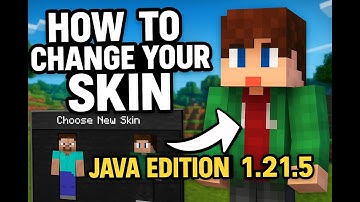 How To Change Your Skin in Minecraft (Java Edition 1.21.5)