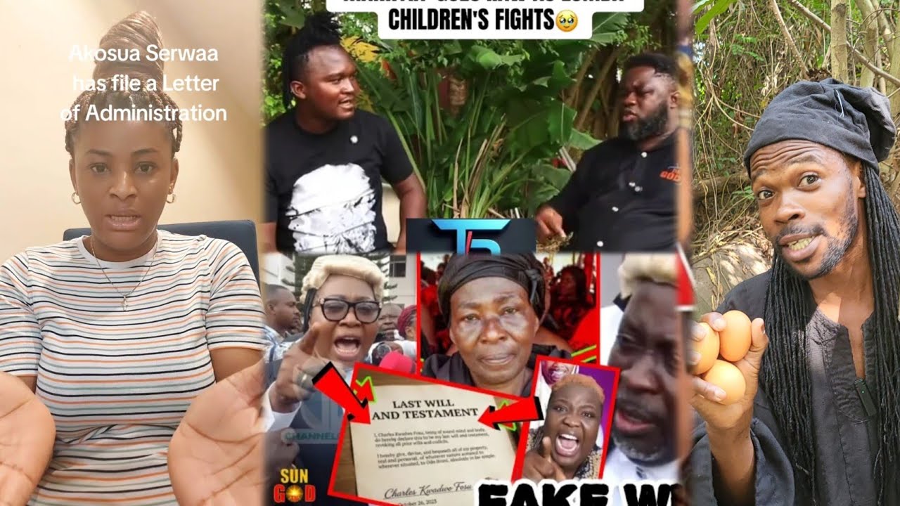 GOOD NEWS😲WITHOUT ODO BRONI NO ONE CAN SHARE DADDY LUMBA'S PROPERTIES💔AKOSUA SERWAA IS SHAMELESS😭🔥