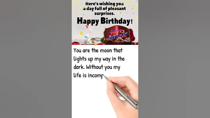 Happy Birthday Wishes For gf & bf ♥️ || Heart Touching Birthday Wishes For gf & bf 🎂 Part-2