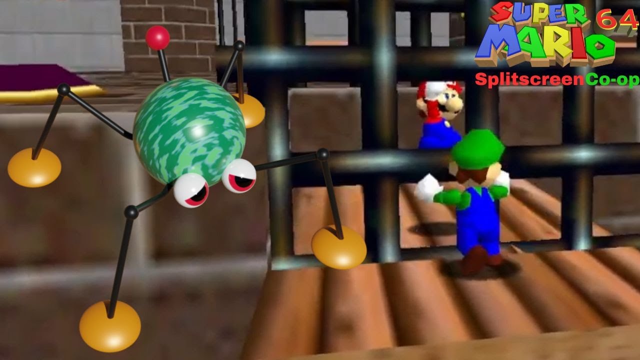 WET DRY TEAMWORK SM64 Splitscreen Co op 11 YouTube Wet dry teamwork sm64 splitscreen co op 11 youtube
