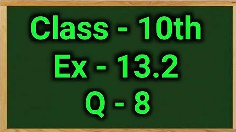 Ex 13.2 Q8 Class10 | Surface Area And Volume | Class10 Math |Class 10th math exercise 13.2 q8 #maths
