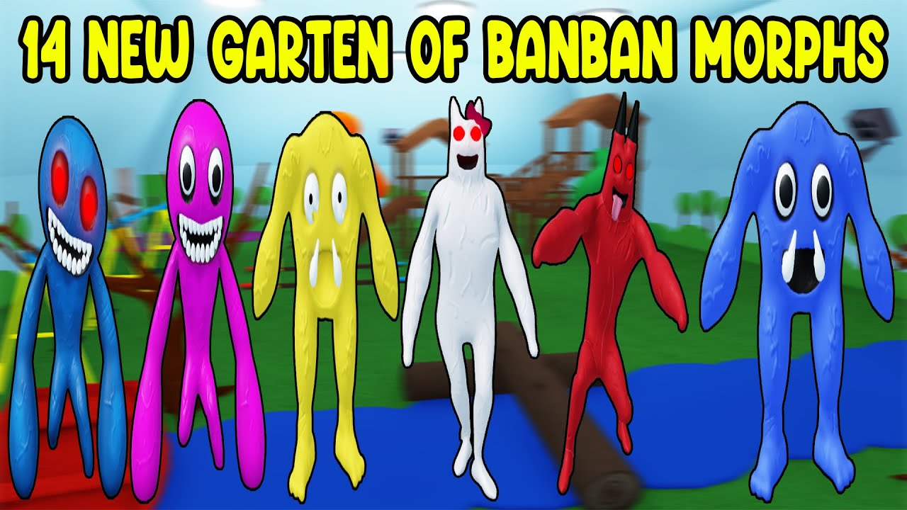 How to Become GARTEN OF BANBAN 2 MORPHS in OFFICIAL GARTEN OF