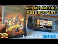 Evercade Neo Geo Arcade 1 - Must Buy Cart!