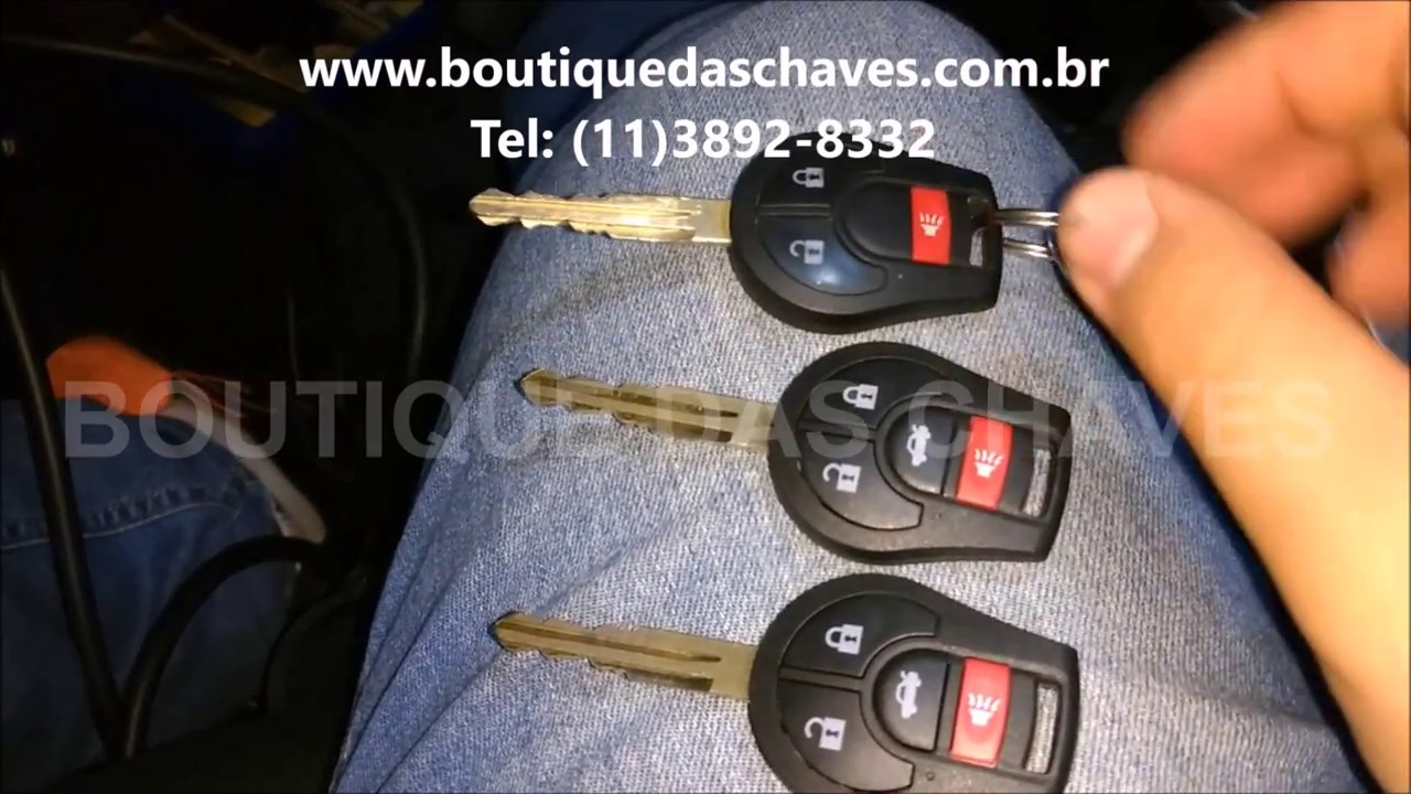 Copia de chave Nissan Versa