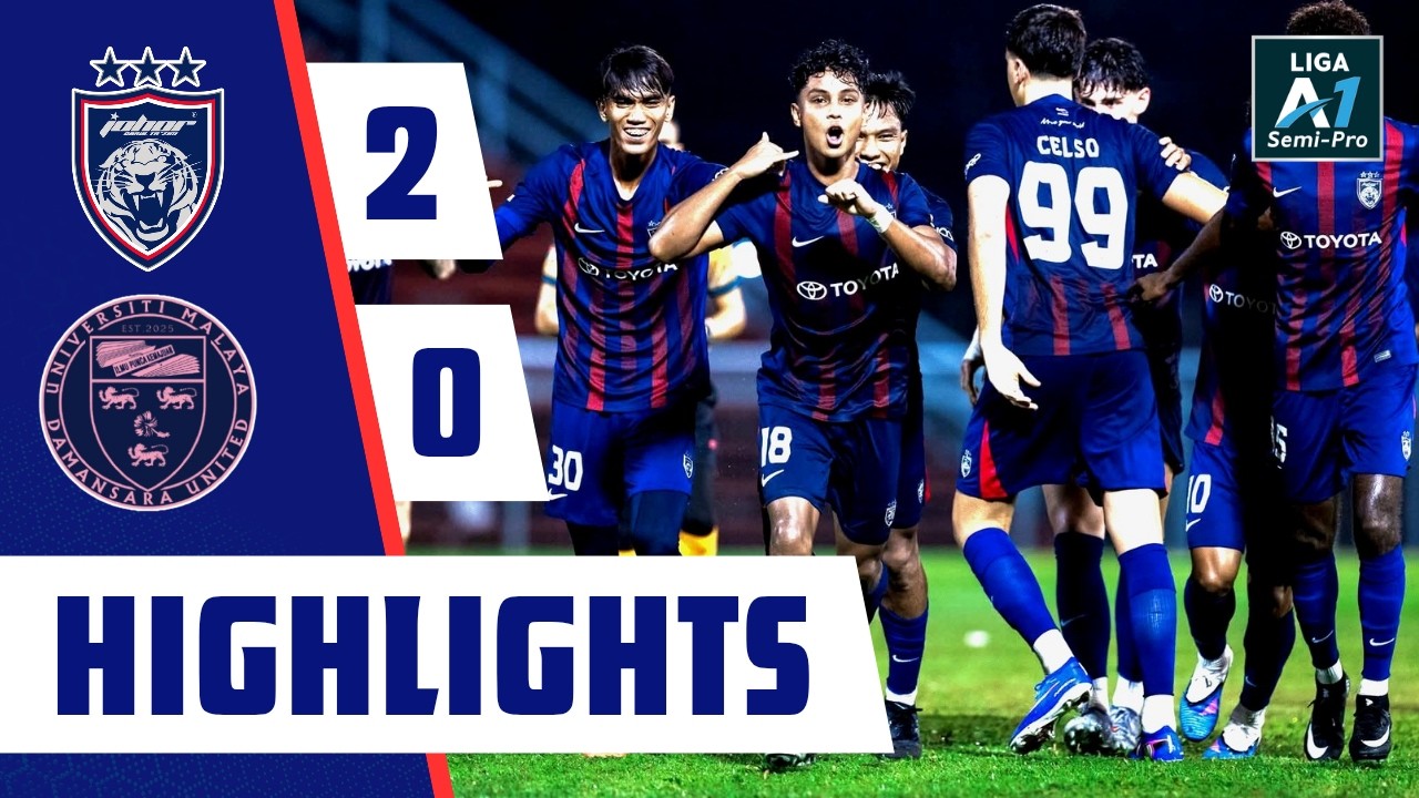 [4K] JDT II FC VS UM-DAMANSARA UNITED 