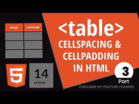 【How to】 Give Space Between Two Rows In Table In Html