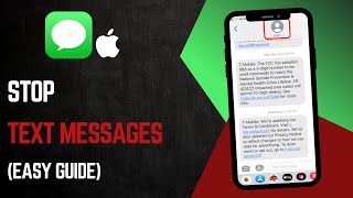 How To Stop Text Messages On iPhone