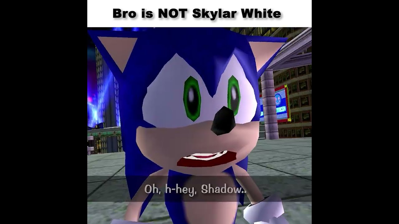 My Name Is Skylar White Yo Sonic Memes