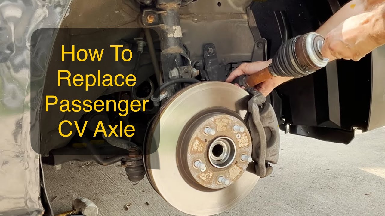 Replace passenger CV axle on a 9th generation Honda Civic (2012 - 2015 ...