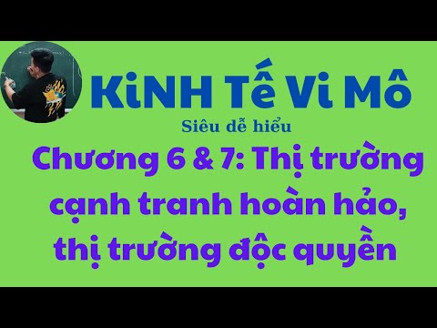 Video: Tại sao cấu trúc thị trường có những đặc điểm khác nhau?