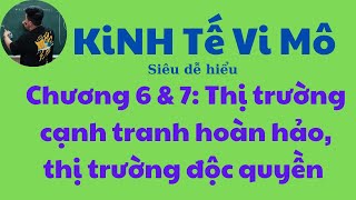 Kinh Tế Vi Mô Chương 6 7 Cấu Trúc Thị Trường Siêu Dễ Hiểu Quang Trung Tv