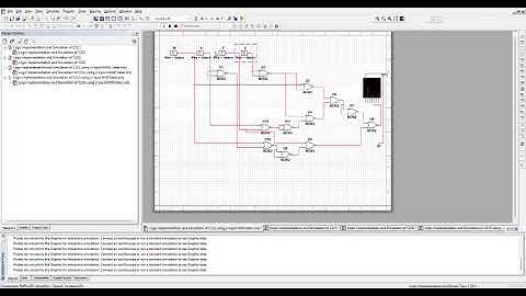 Logic Implementation and Simulation of Minimal Product Of Sums using 2-input NOR Gates only.