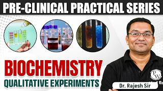 Biochemistry Practicals | Qualitative Experiments | BDS 1st Year | Dr Rajesh Jambhulkar Sir