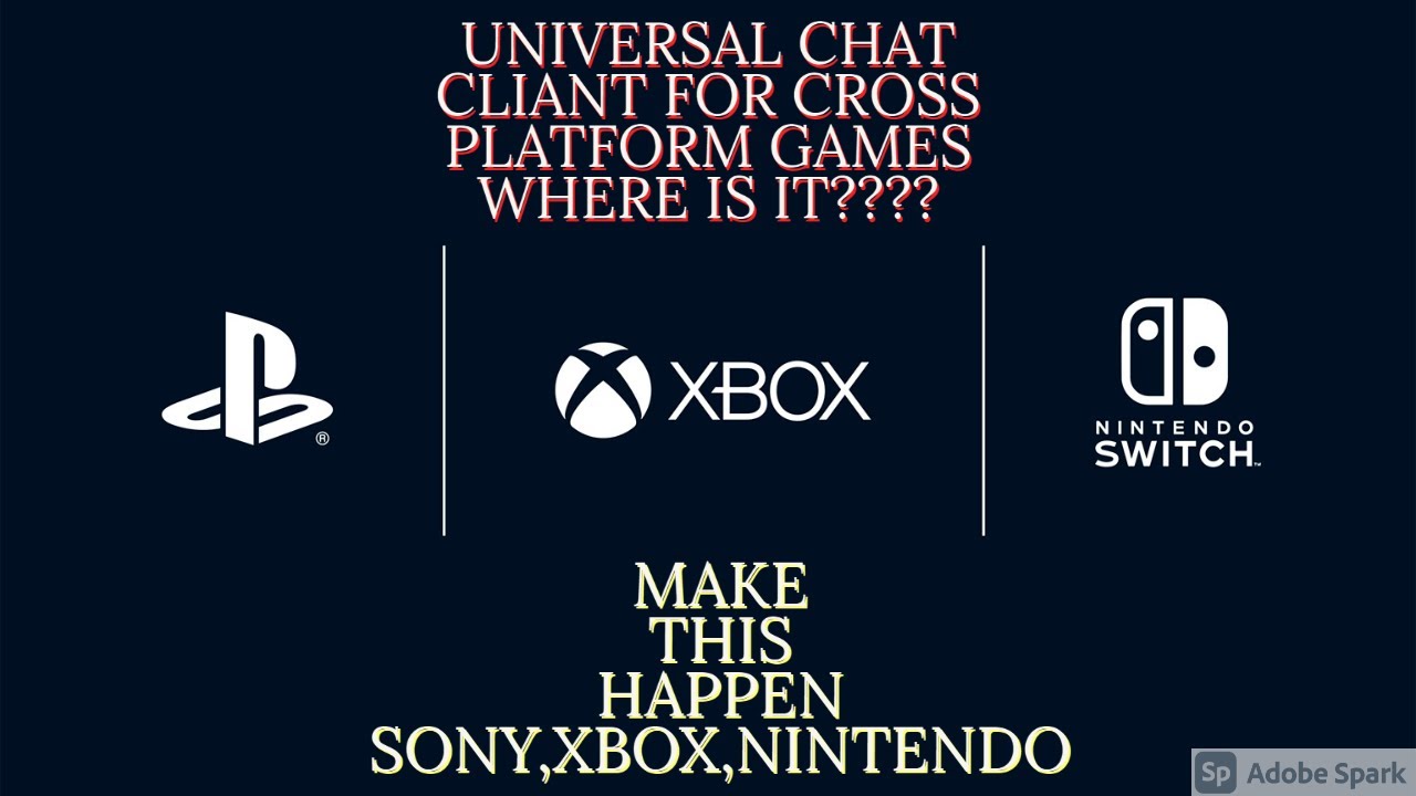 Universal Chat UNIVERSAL CHAT CLIANT FOR CROSS PLATFORM GAMES WHERE IS IT?#PS5# ...