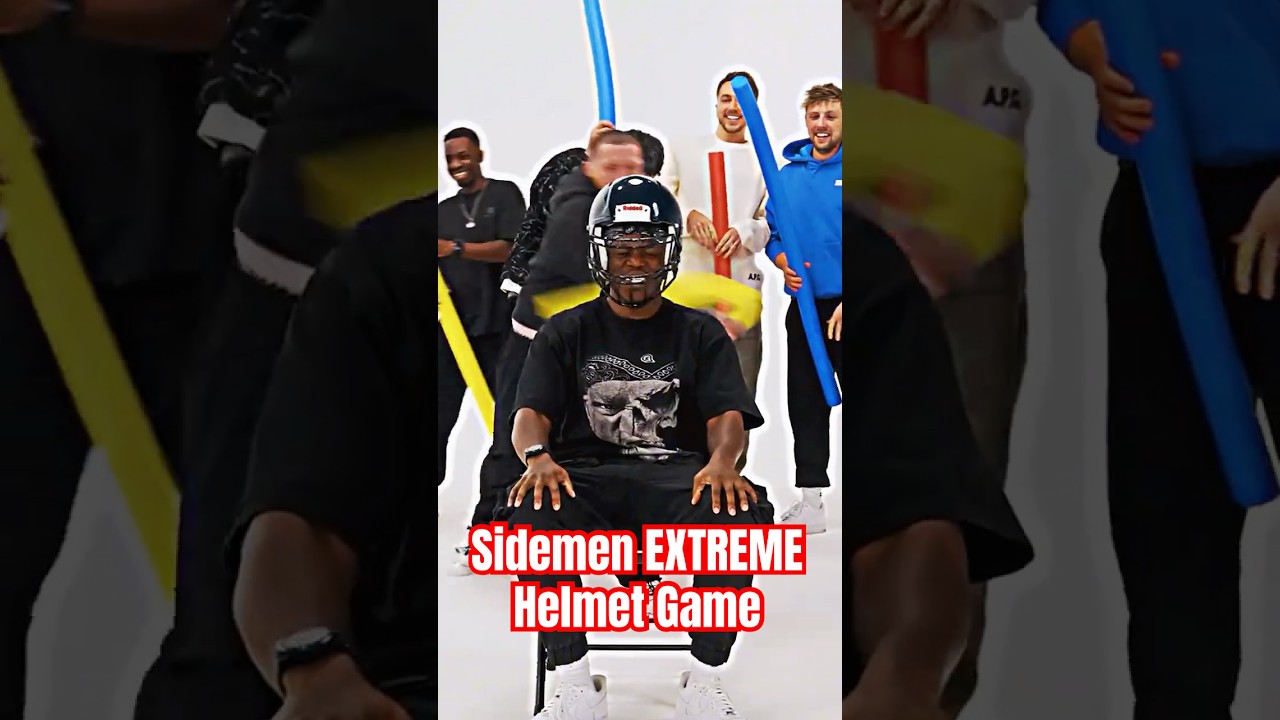 KSI Got Sooo Confused! #helmetgame #sidemenhelmetgame #extremehelmetgame #sidemen #ksi #funny