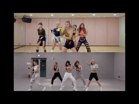 ITZY NOT SHY Part Switch vs. Original ver