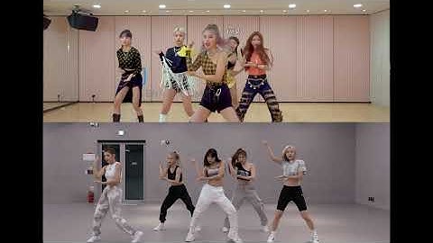 ITZY NOT SHY Part Switch vs. Original ver