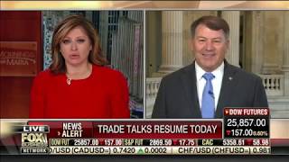 Rounds joins Fox Business to Talk Trade, Iran Sanctions